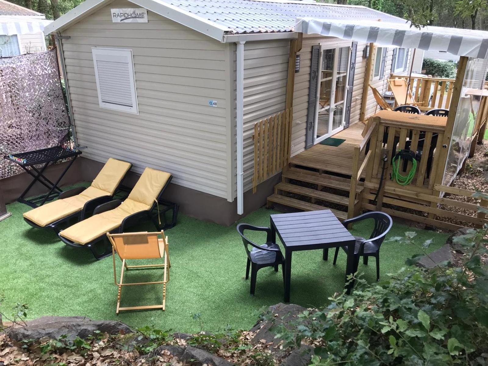 Mobil Home Tout Confort 3 Chambres Camping Les Pierres Couchees Saint-Brevin-les-Pins Bagian luar foto
